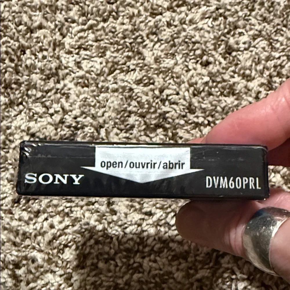 Sony DVC Premium 60 Video Cassette - Blue and Black